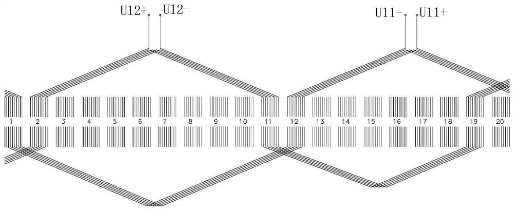 Flat wire motor, power assembly and vehicle