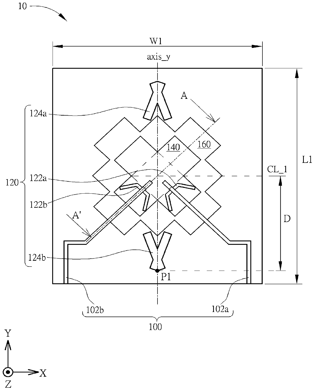 Flat panel dual polarized antenna and composite antenna