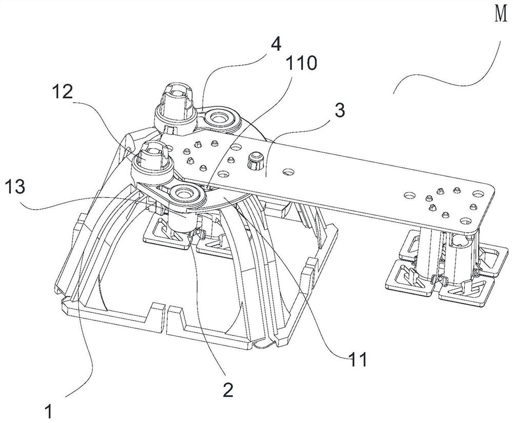 Multi-frequency antenna, radiation unit assembly, radiation unit installation structure and fixed seat