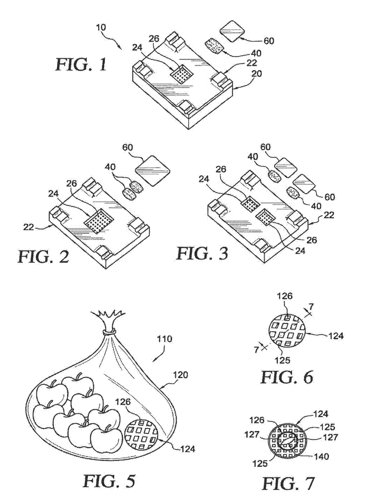 Treatment of modified atmosphere packaging