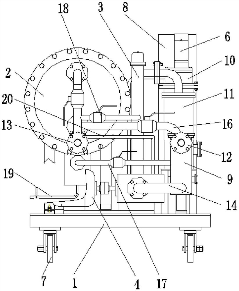 High-precision automatic backwashing oil-water separation device