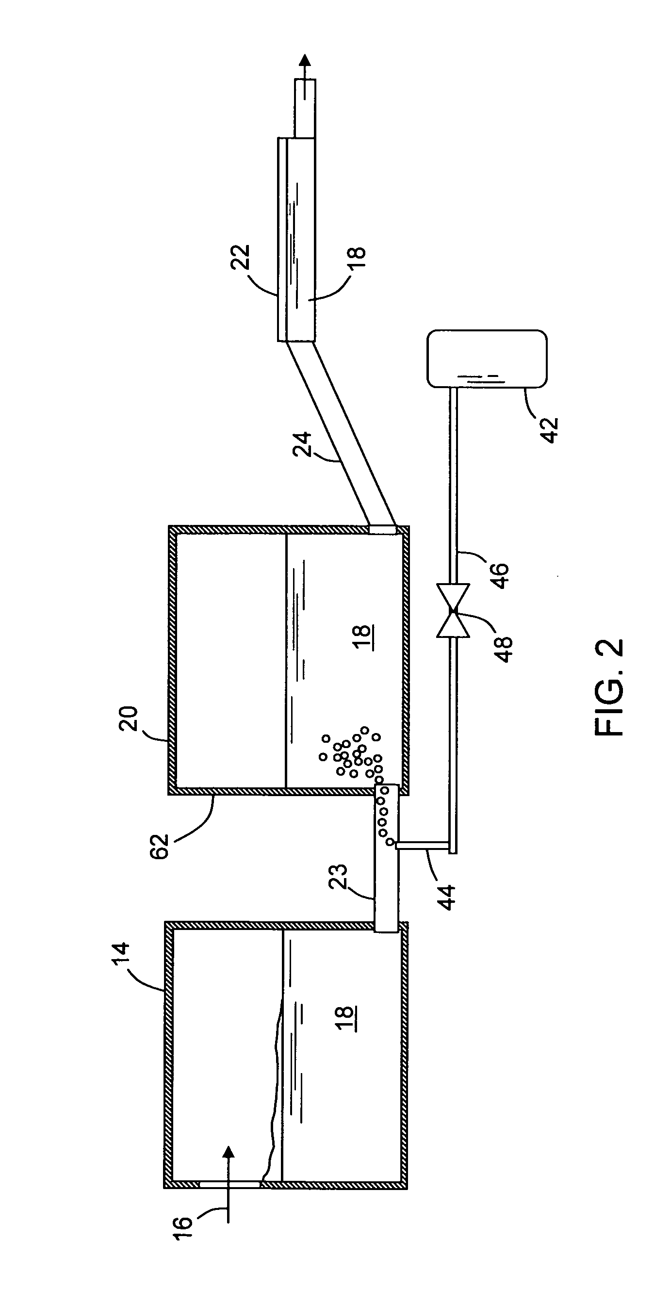 Method of bubbling a gas into a glass melt