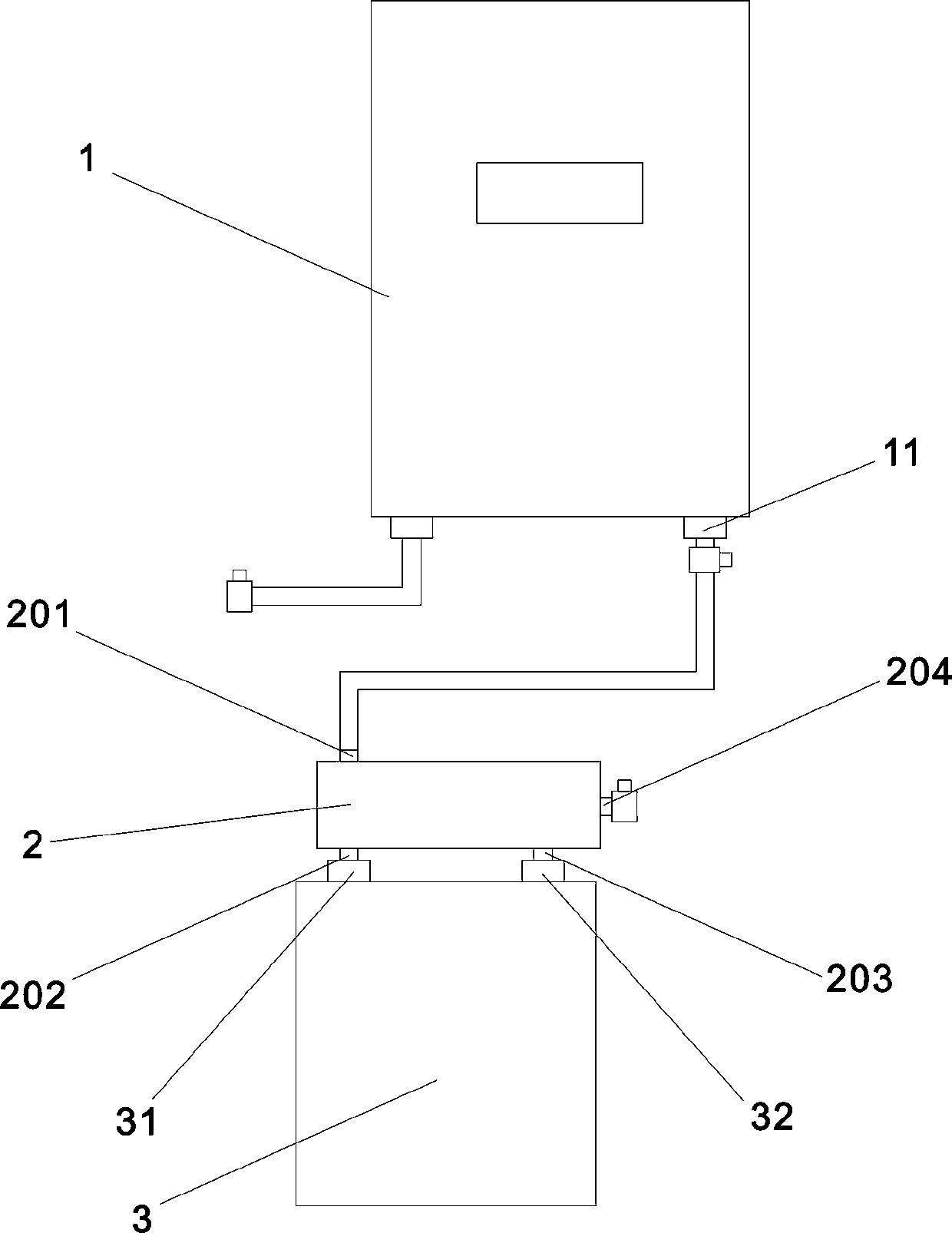 Instant opening and instant heating type water supplying system