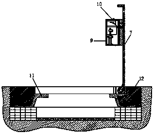 Electronic remote control lock well lid for prison