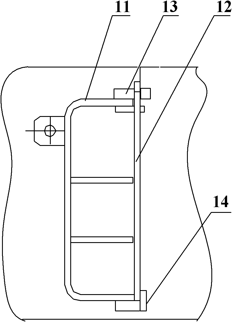 Anti-drop cable hook for transfer conveyor