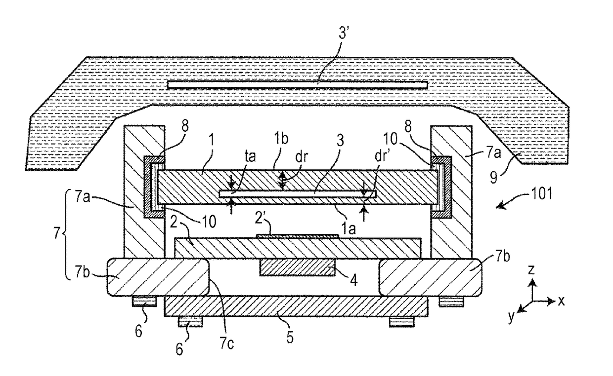 Millimeter wave antenna and radar apparatus for vehicle