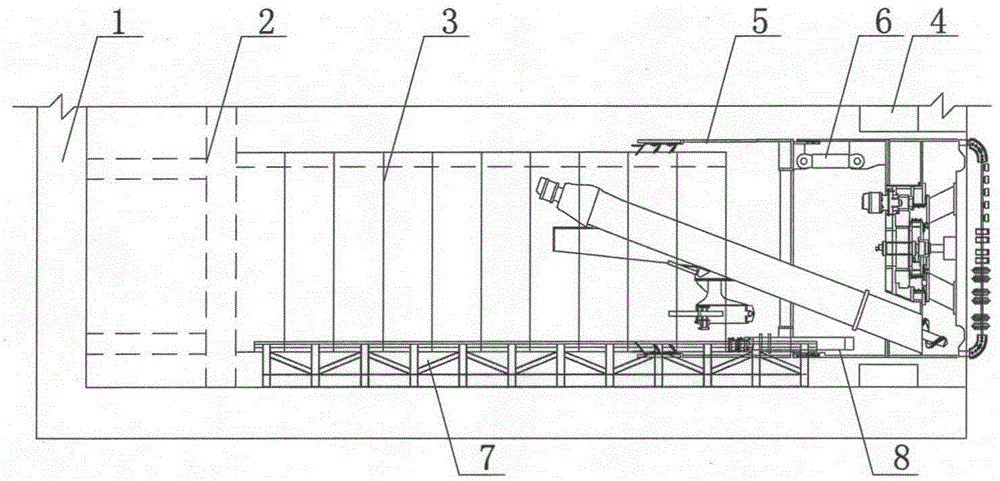 Construction method for rapid escape of cutter head in permafrost at the initial stage of shield tunneling