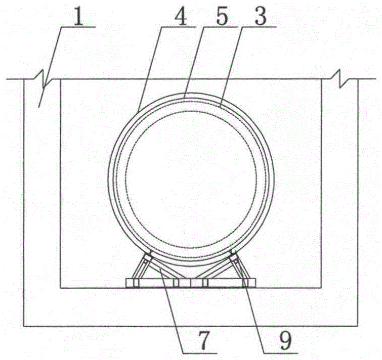 Construction method for rapid escape of cutter head in permafrost at the initial stage of shield tunneling