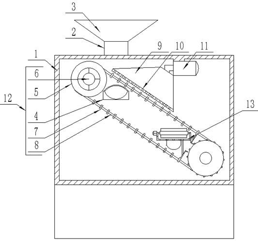 Tea processing machine and processing method thereof