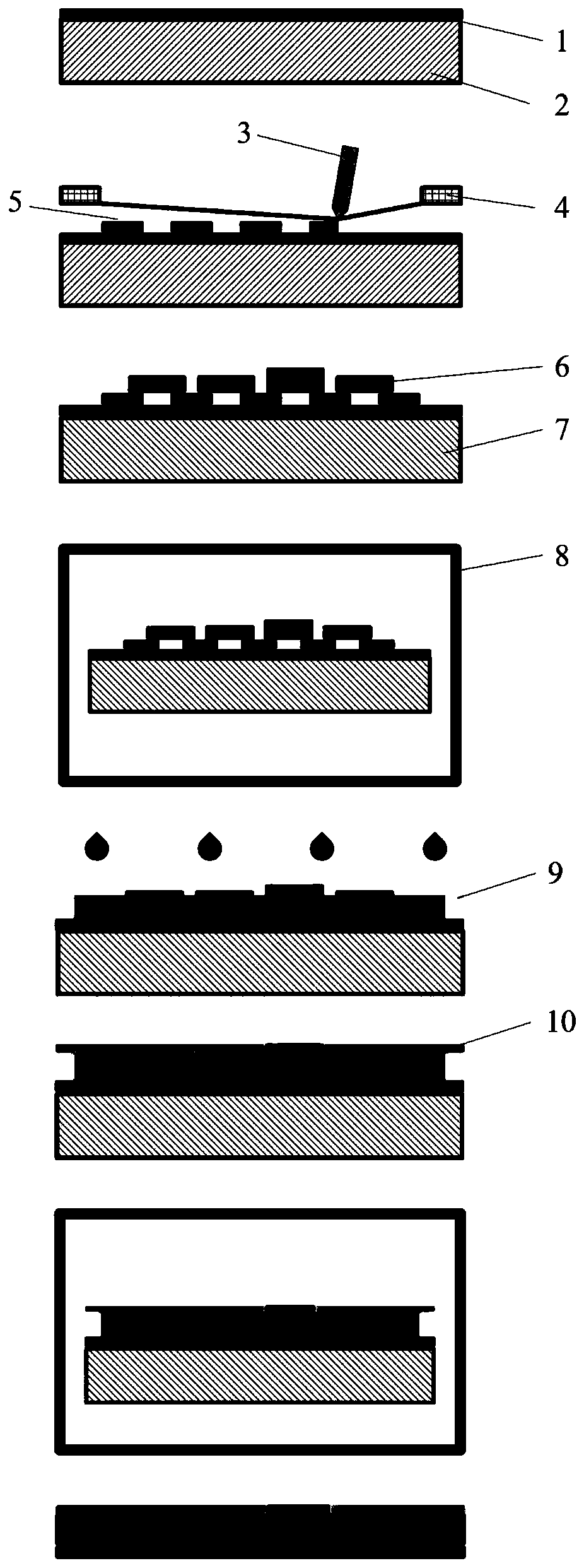 Epidermal attached detection system for blood oxygen saturation and preparation of system