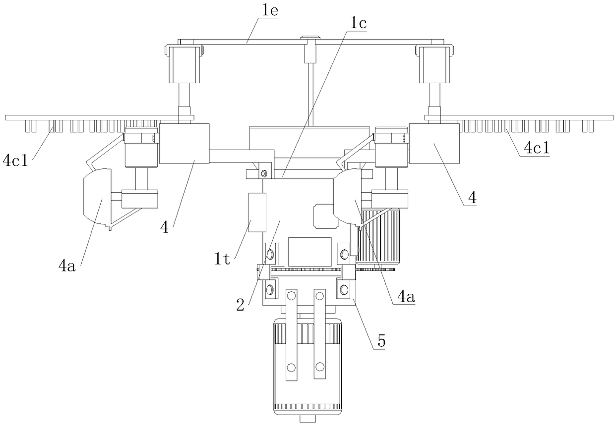 Exchange mixed flow algae control machine