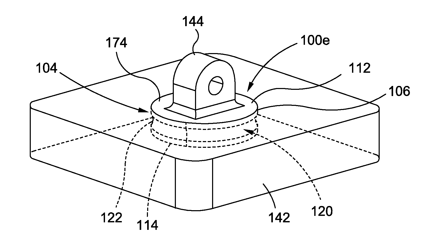 Molded-in insert and method for fiber reinforced thermoplastic composite structure