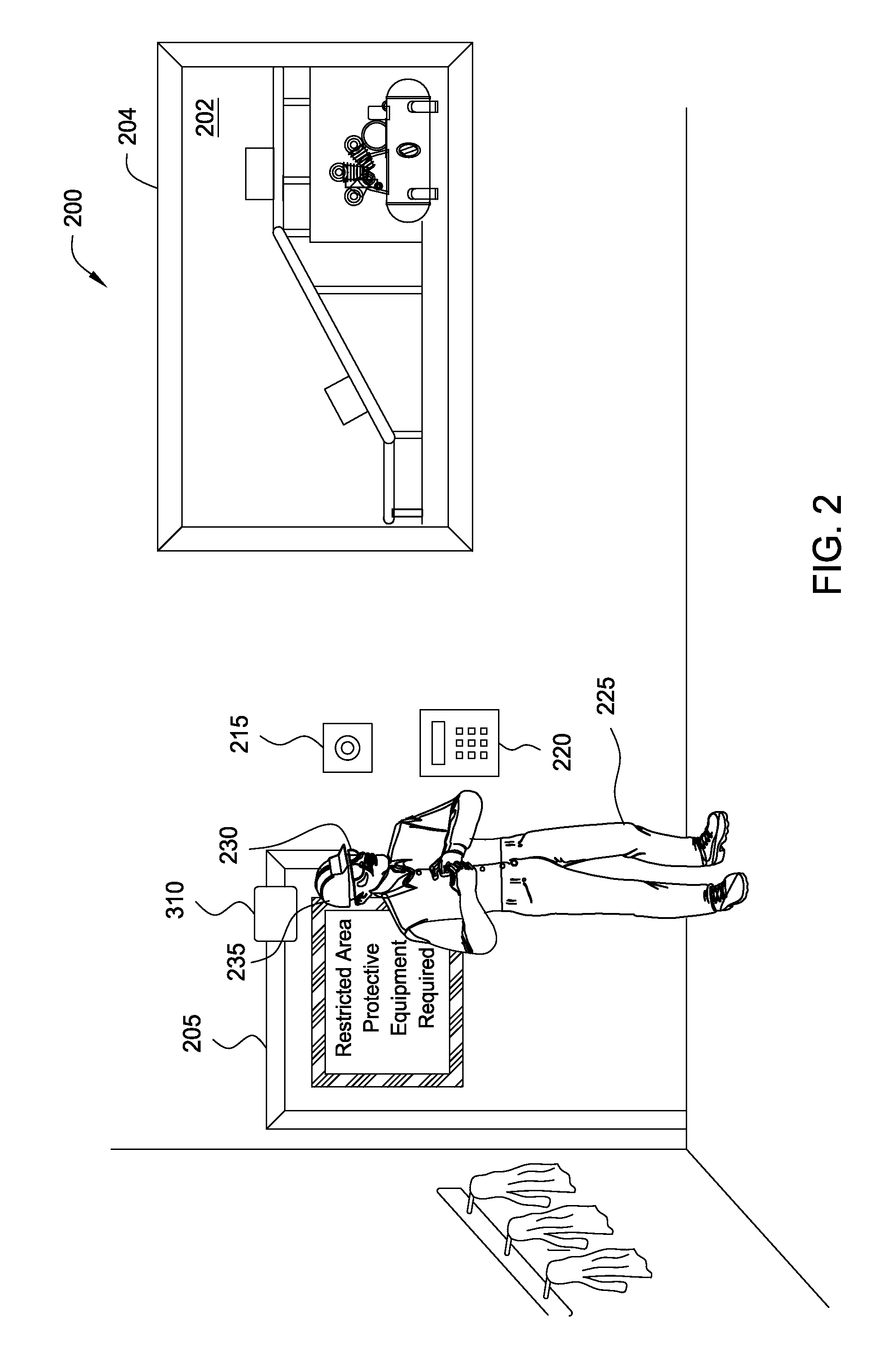 Image analysis system for detecting personal protective equipment compliance