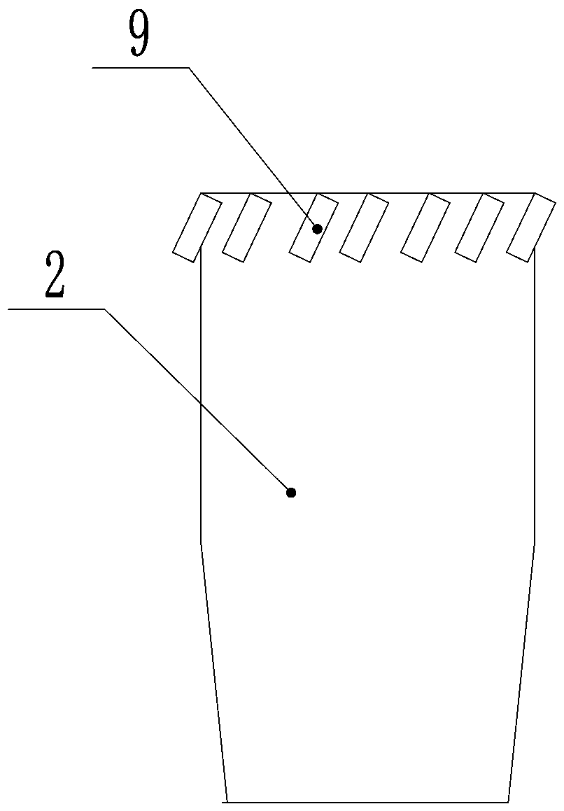 Energy-saving anti-condensation furnace natural gas burner