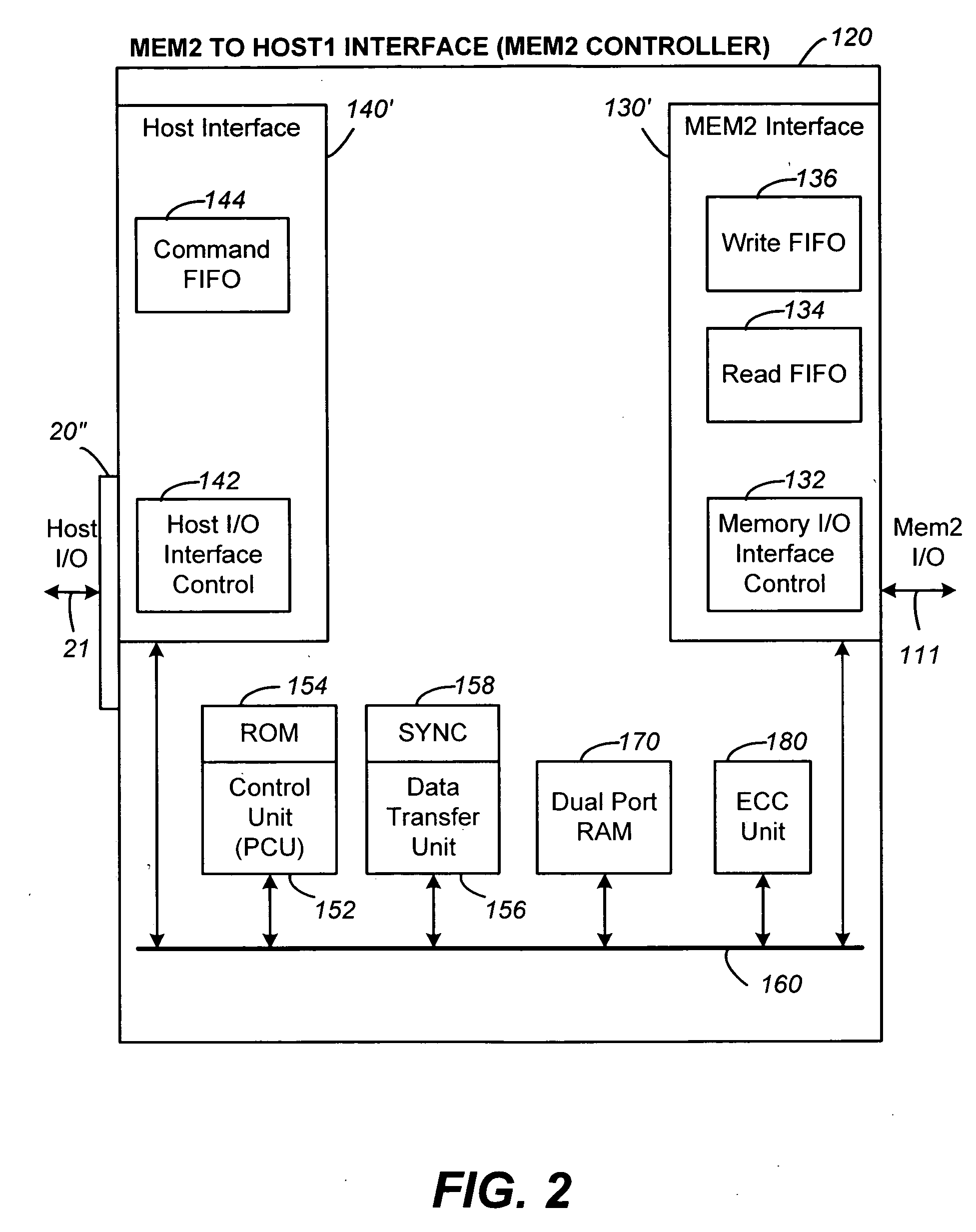 Memory system for legacy hosts