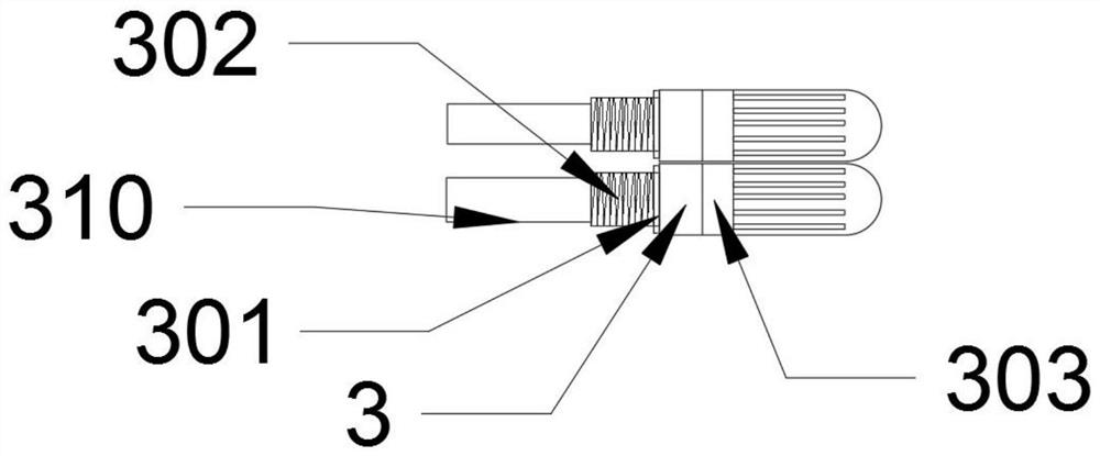 Novel gear selecting and shifting flexible shaft straight wire pipe