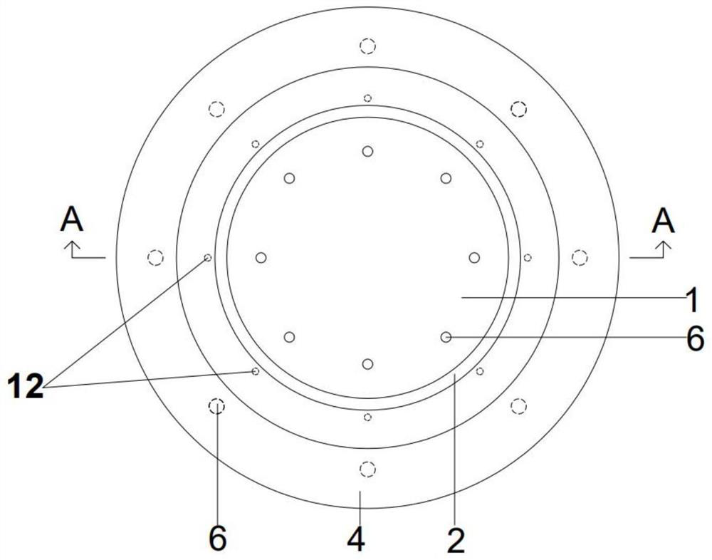 Three-dimensional shock insulation support with anti-pulling performance