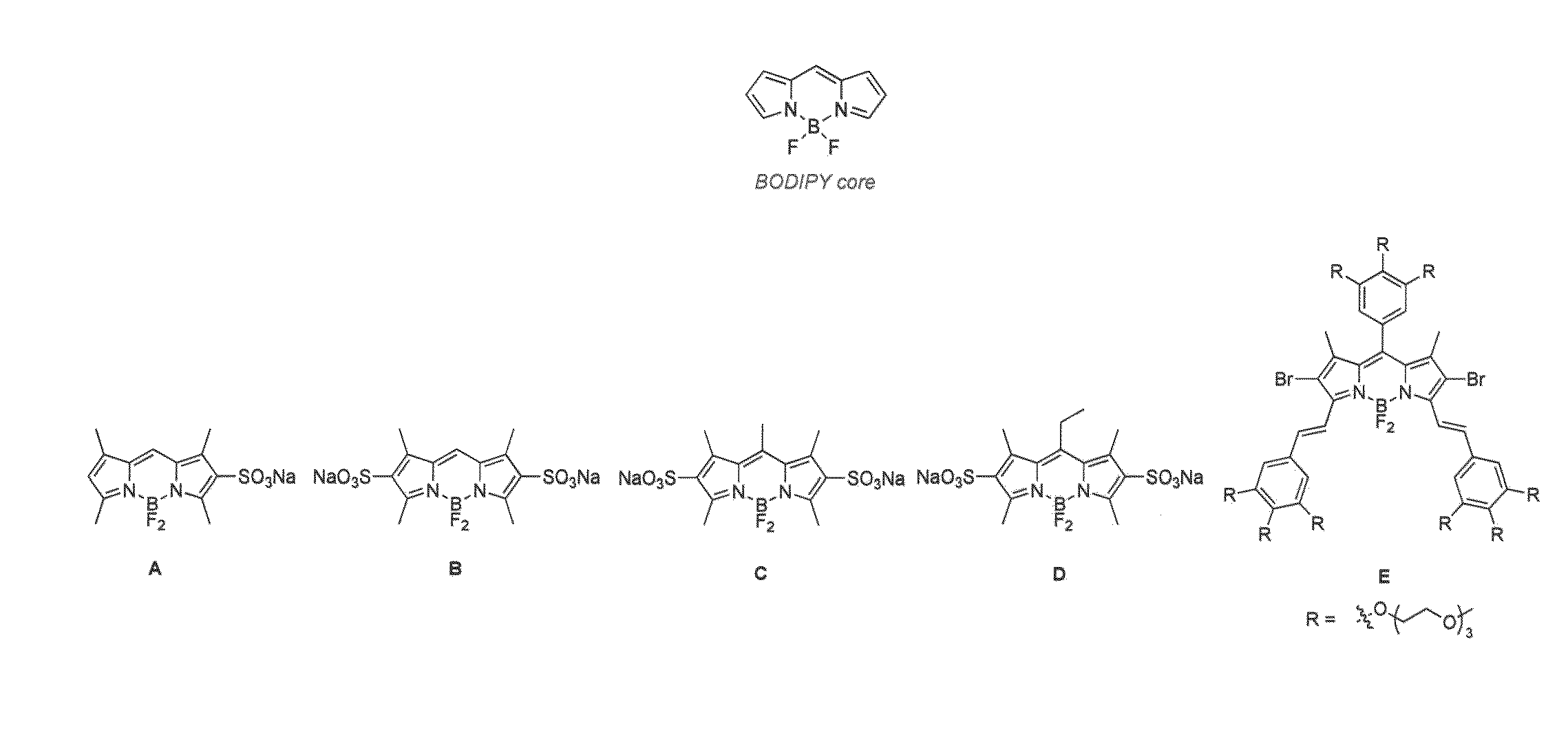 Through-bond energy transfer cassettes, systems and methods