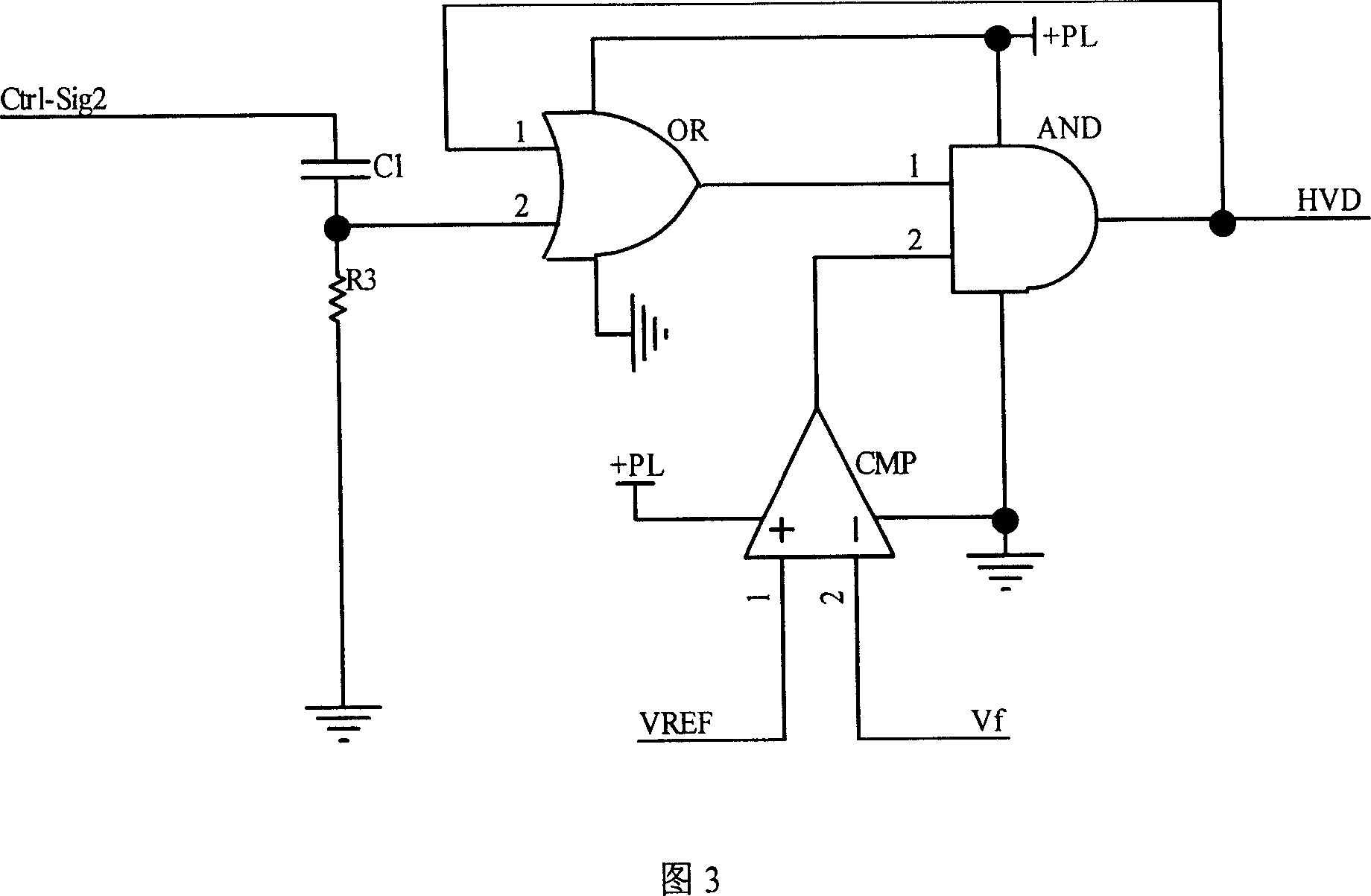 Double-peak-voltage holding high-speed solenoid valve drive circuit