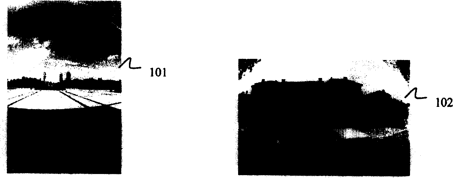 Method for generating spherical panorama based on full frame image