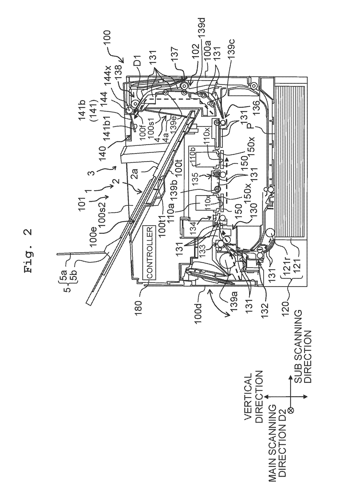 Discharge apparatus and detachable tray