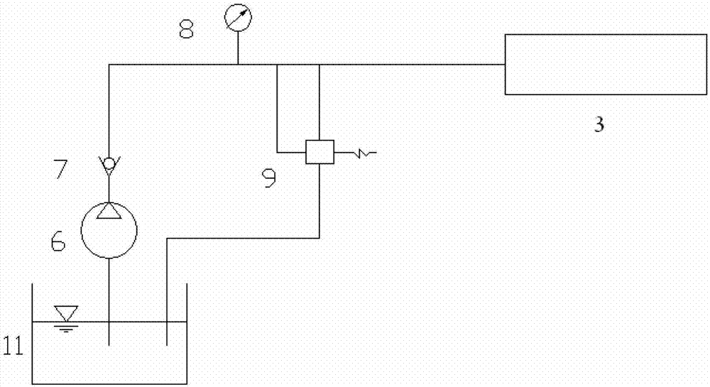 Loading method for pipeline containing through cracks