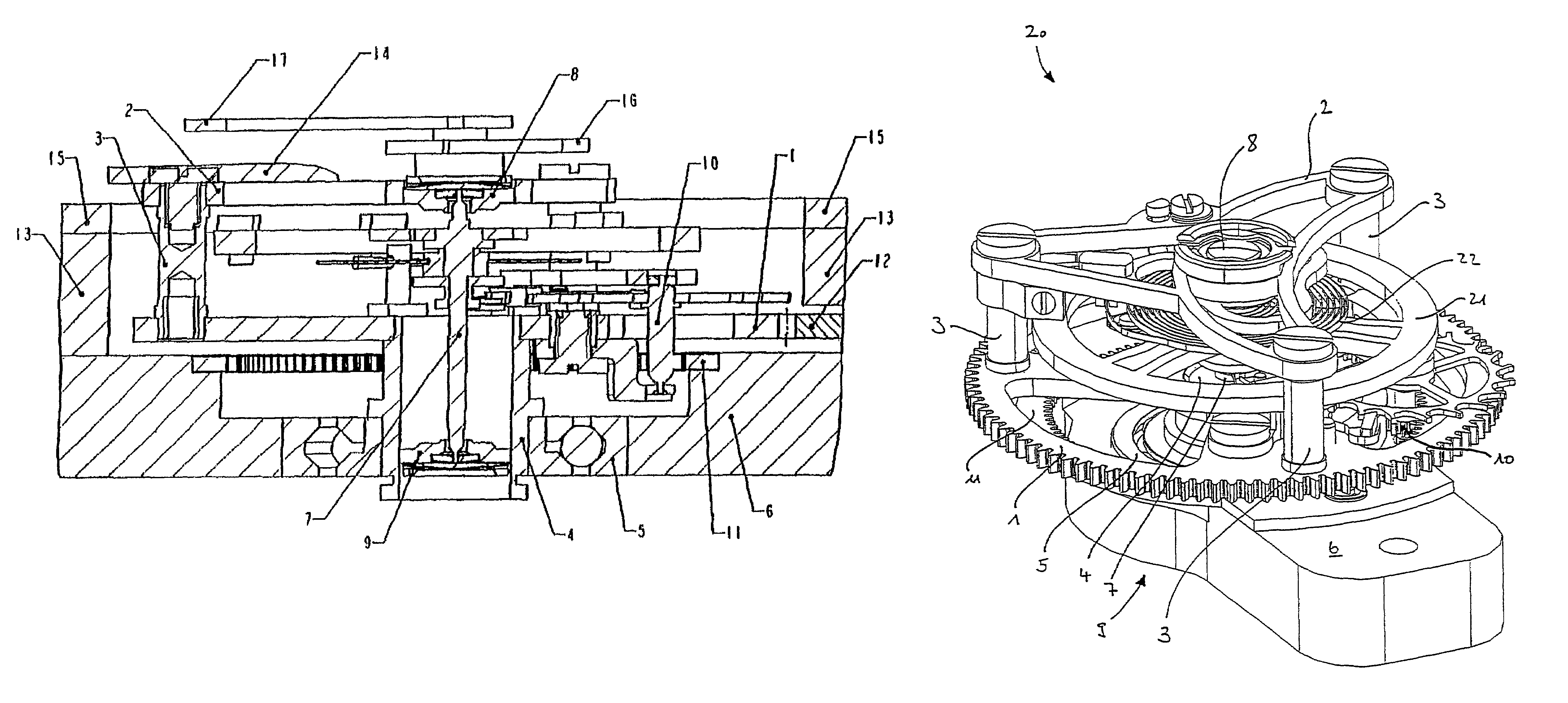 Mechanically regulated timepiece