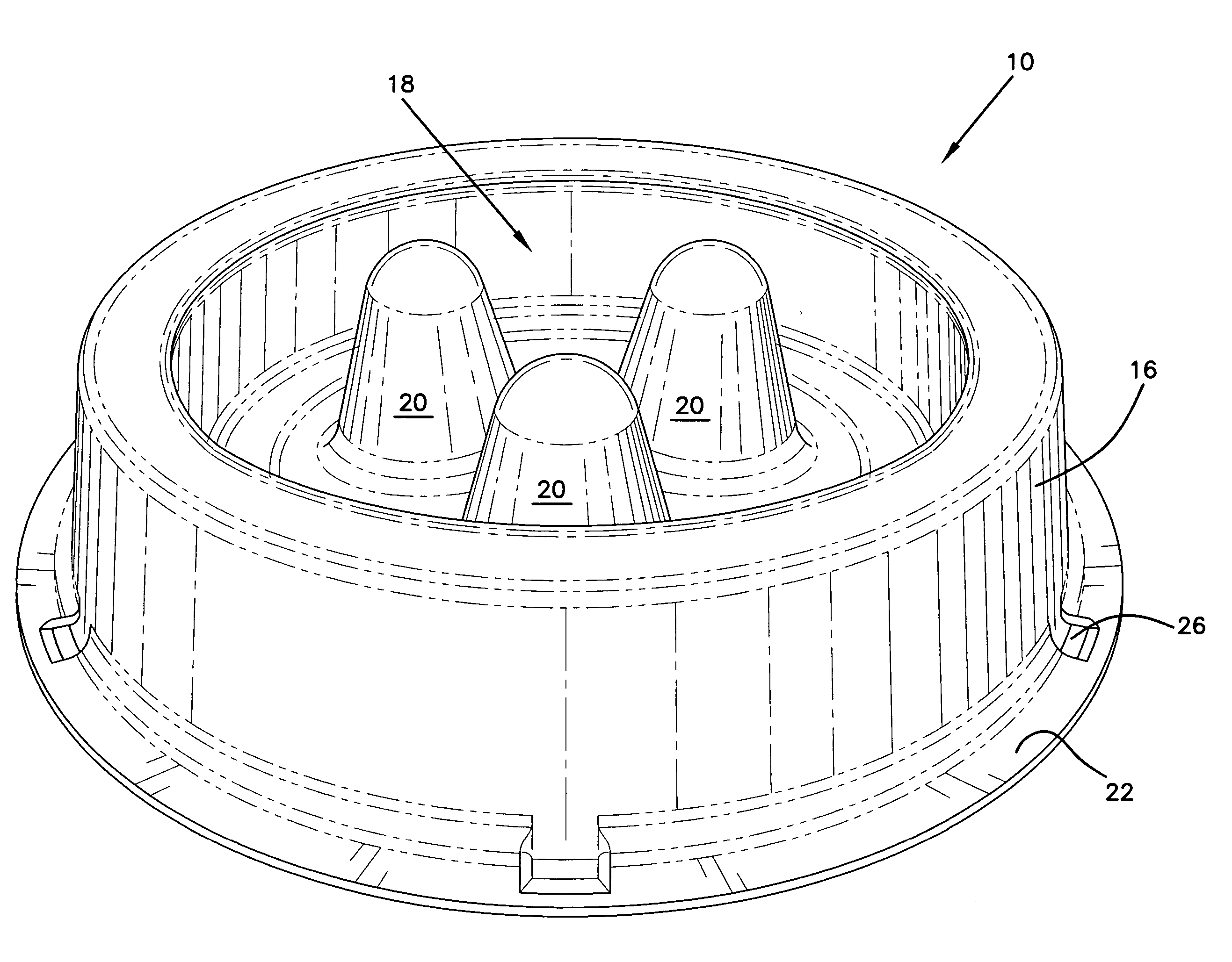 Behavior modifying food dish and method