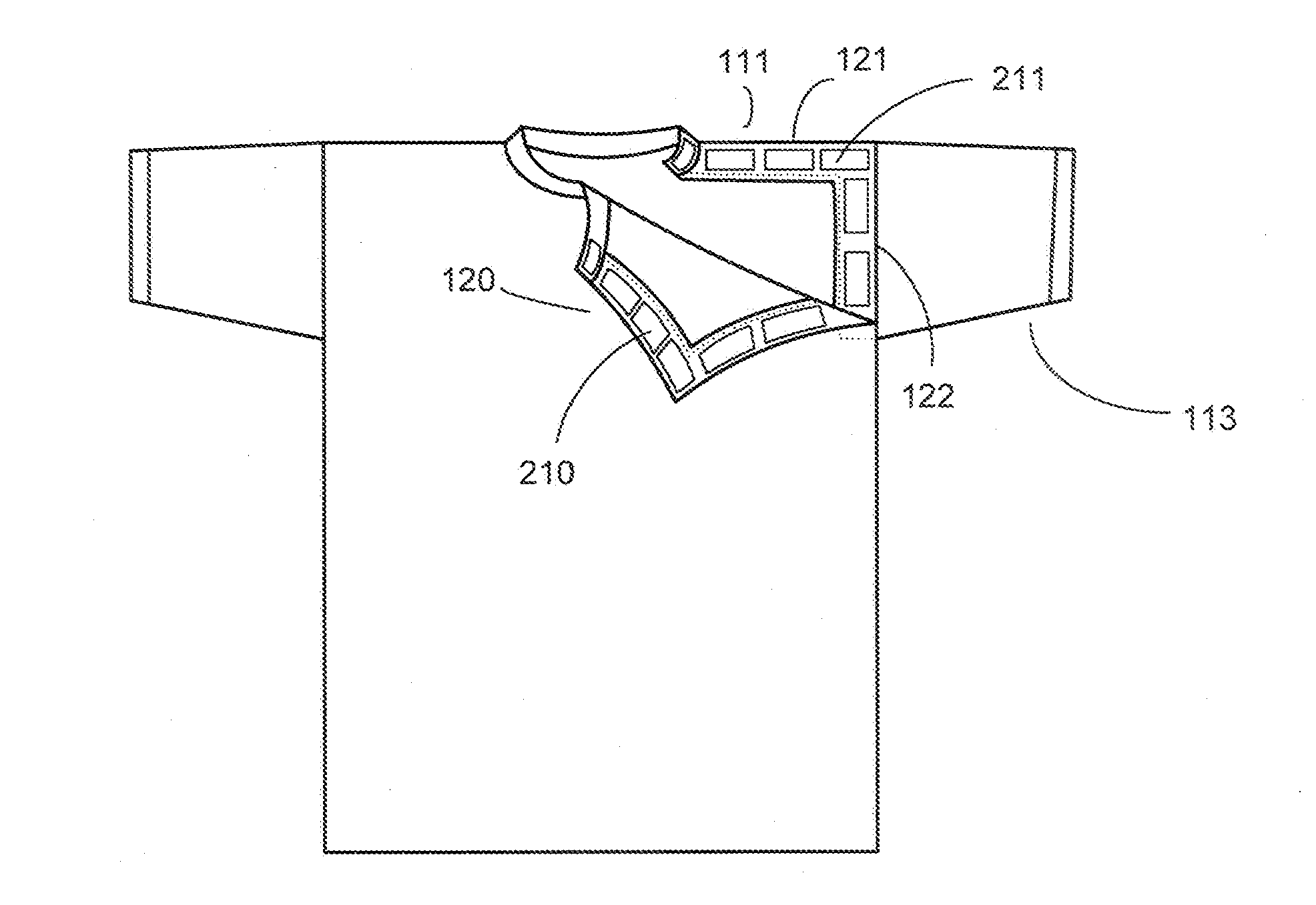 Medical Garment for Chest Devices and Procedures