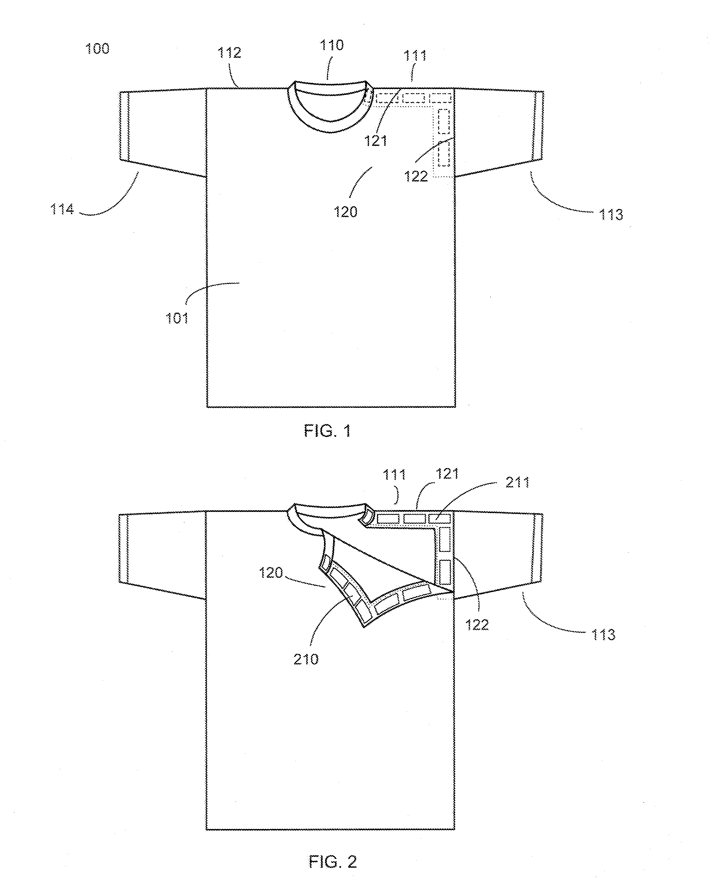 Medical Garment for Chest Devices and Procedures