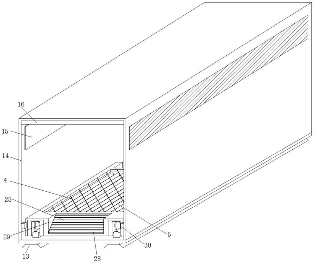 Pig farm material conveying and disinfecting integrated device