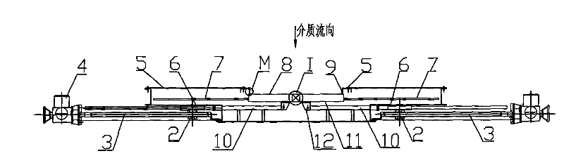 Bidirectional push-pull type hot air isolating door