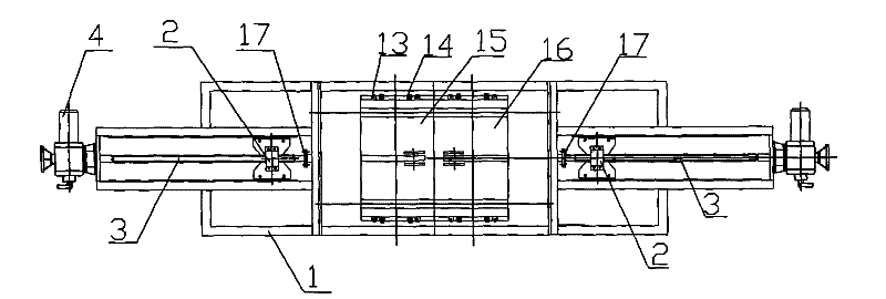 Bidirectional push-pull type hot air isolating door