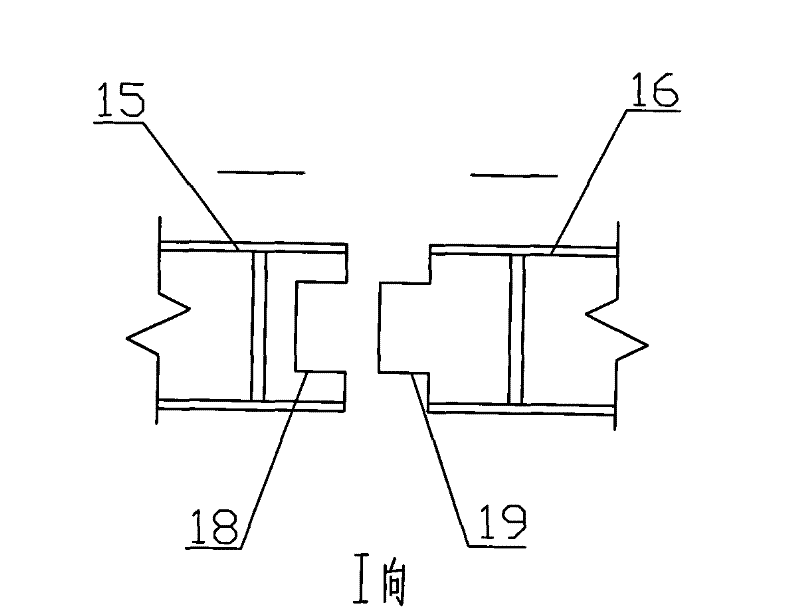 Bidirectional push-pull type hot air isolating door