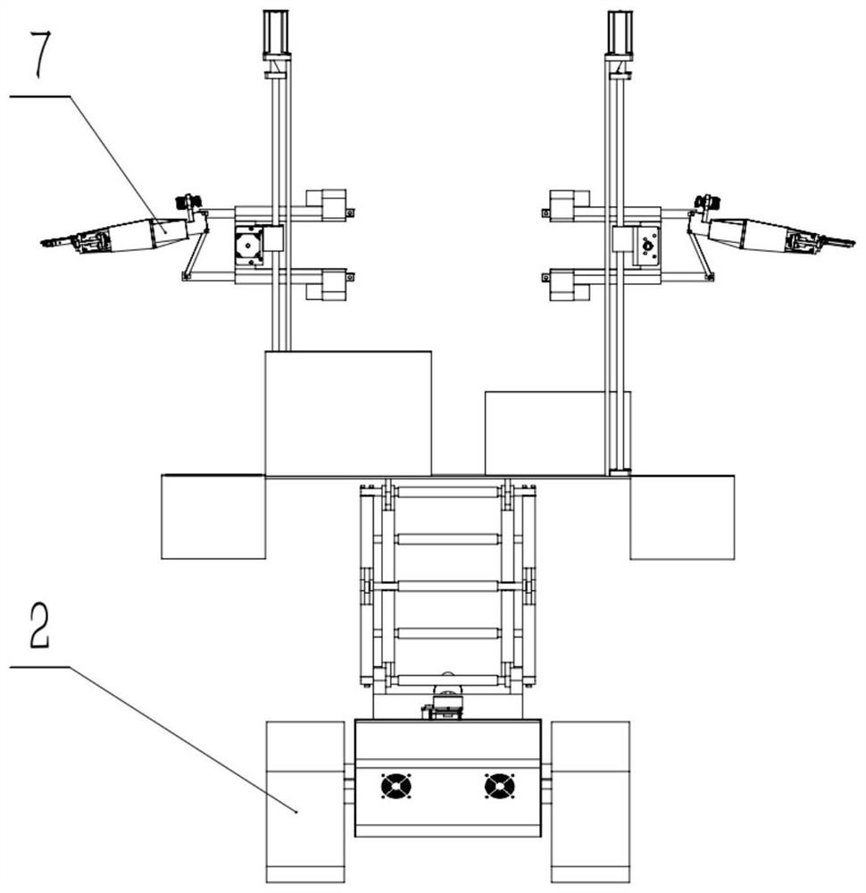 Litchi visual picking robot based on laser radar navigation and implementation method thereof