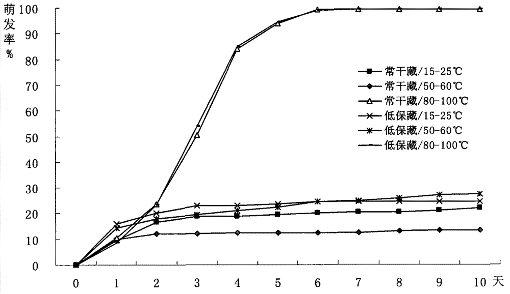 Industrial piptanthus nepalensis f.leiocarpus seedling rearing method