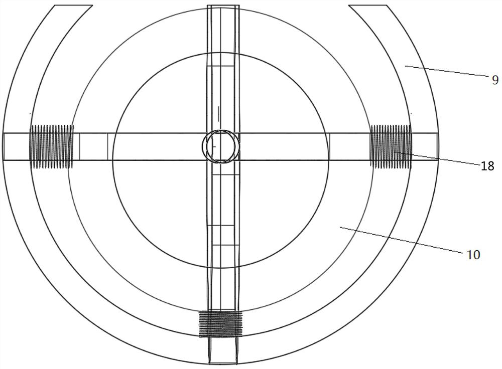 Multi-buffering reset bridge anti-seismic device