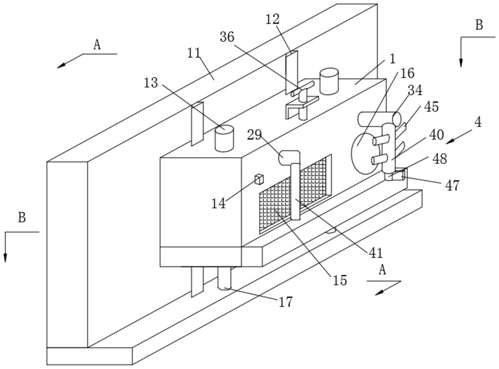 Purification device and purification method for rice field water quality in rice and fish cultivation