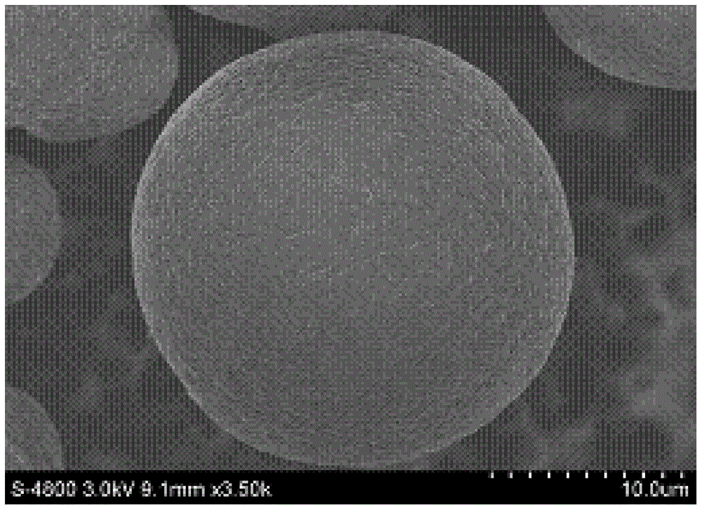 Method for continuously producing large-particle spherical cobalt carbonate