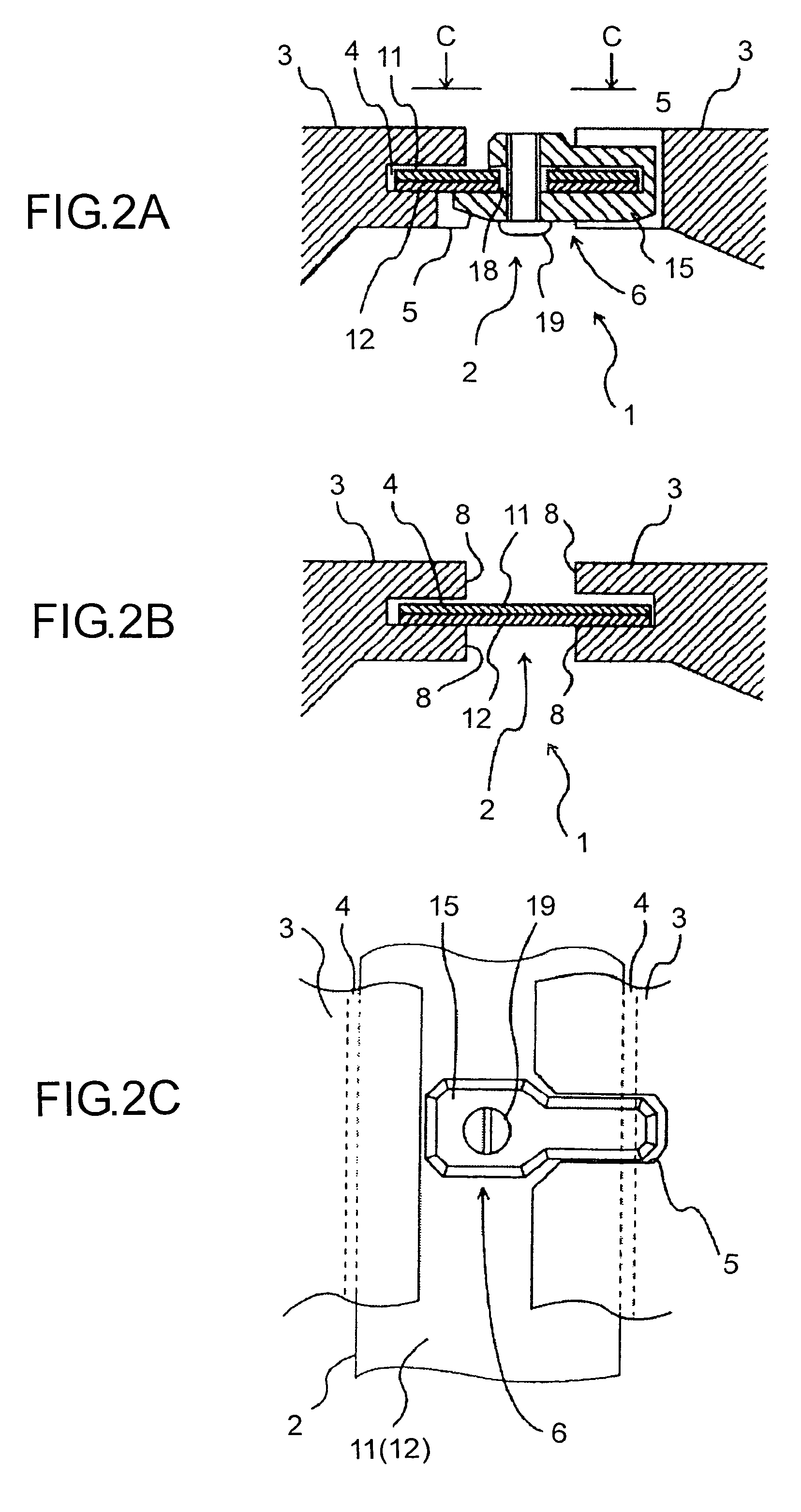 Gas turbine having a sealing structure