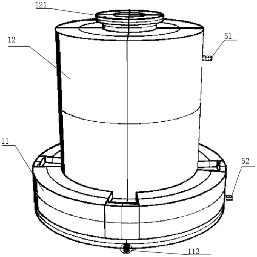 Device and method for measuring fracture toughness of rock under high-temperature and high-pressure conditions