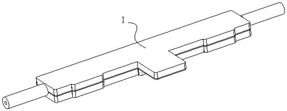 High-selectivity suspended strip line ultra-wideband filter