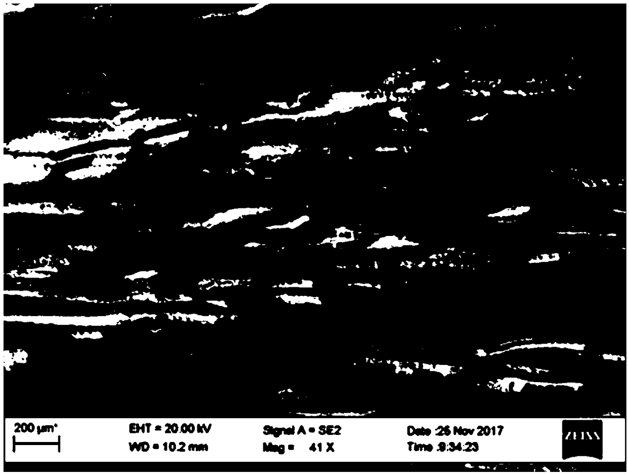 Zirconium oxide/resin bionic composite material for denture and preparation method thereof