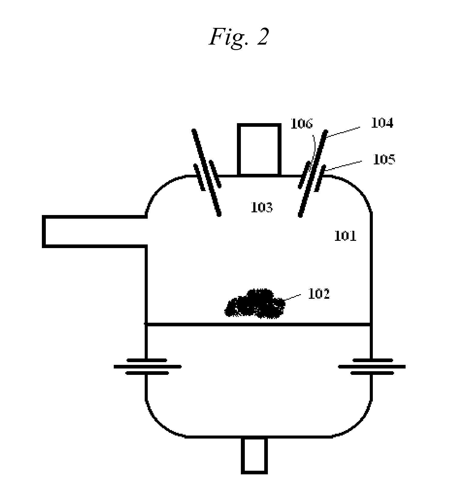 Pressurized plasma enhanced reactor