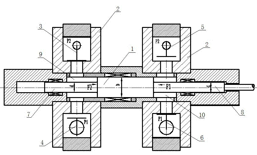 Double-acting reciprocating booster pump