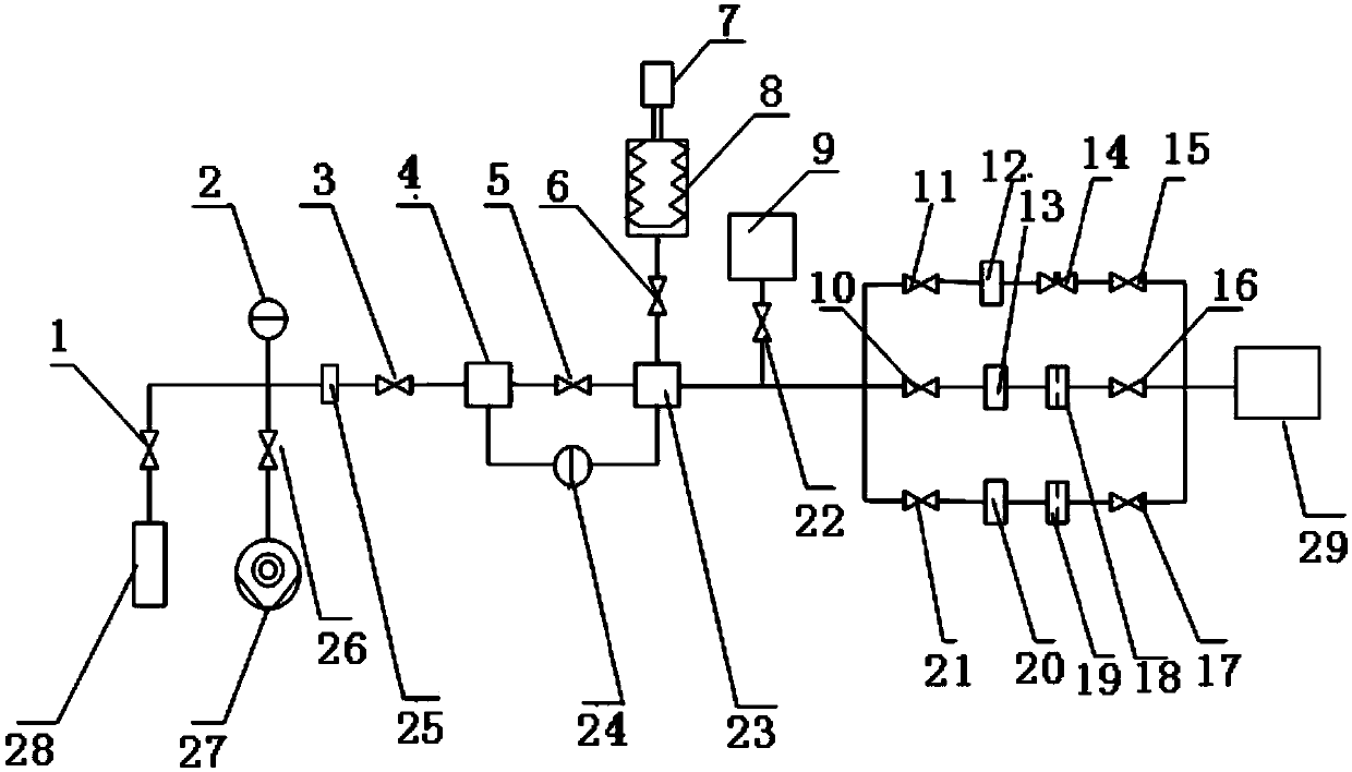 Multi-working-mode gas flowmeter and gas flow measuring method