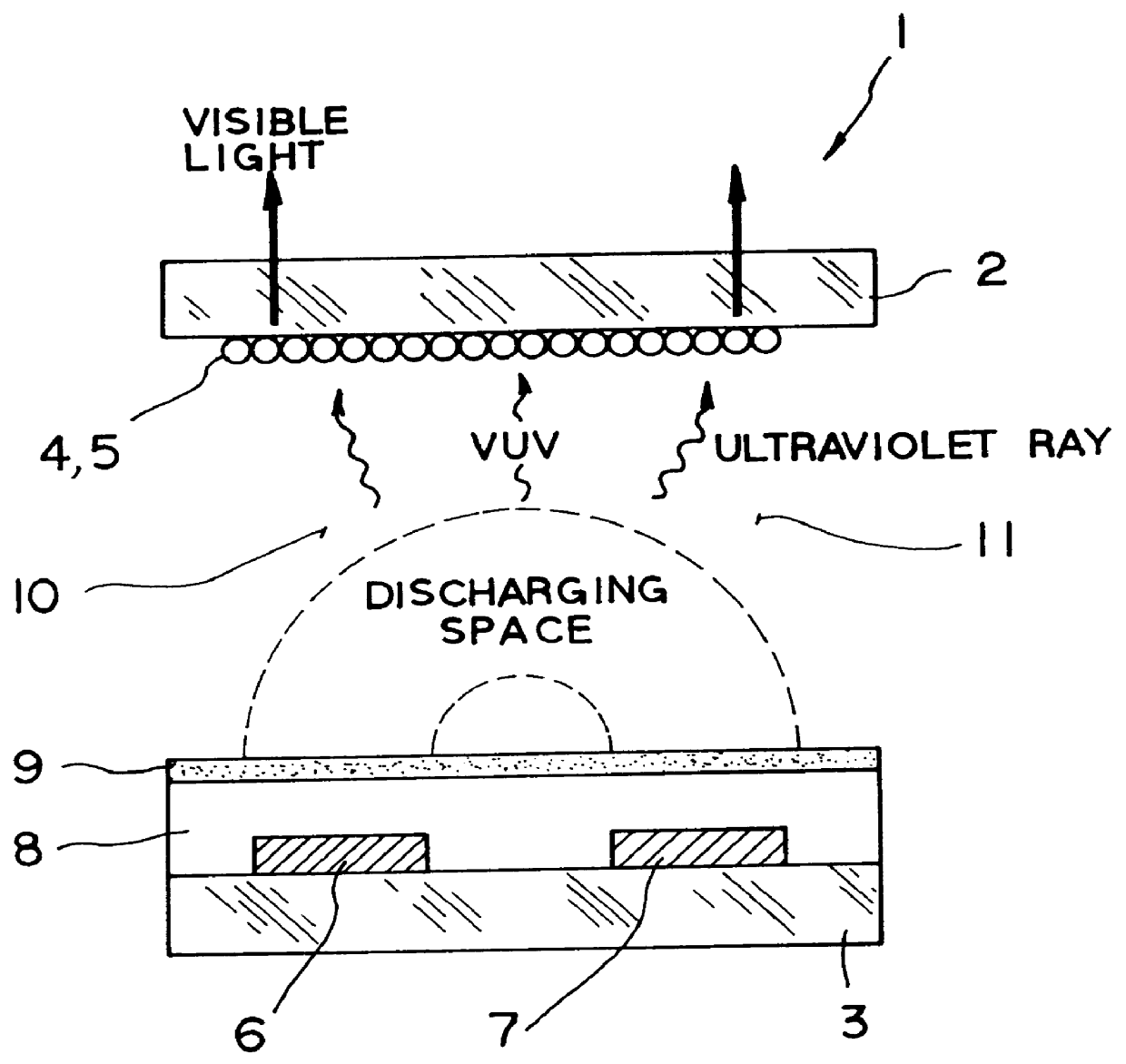 Phosphor, its manufacturing method and plasma display panel