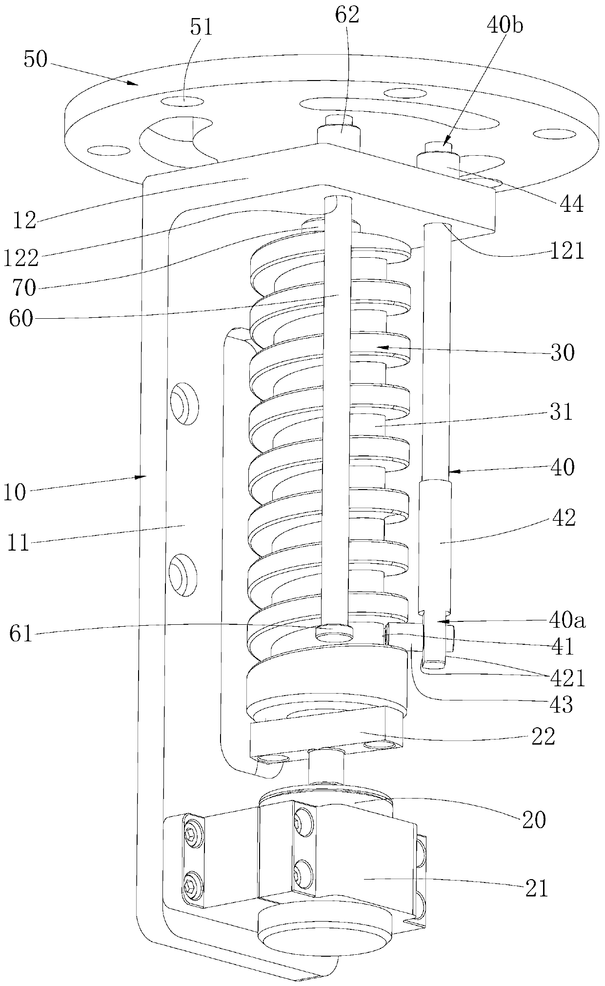 Lifting device and robot