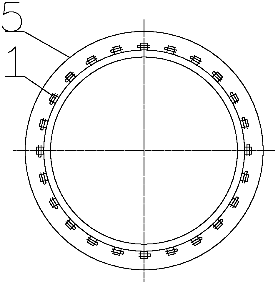 Integrated shaft-free motor axial flow pump