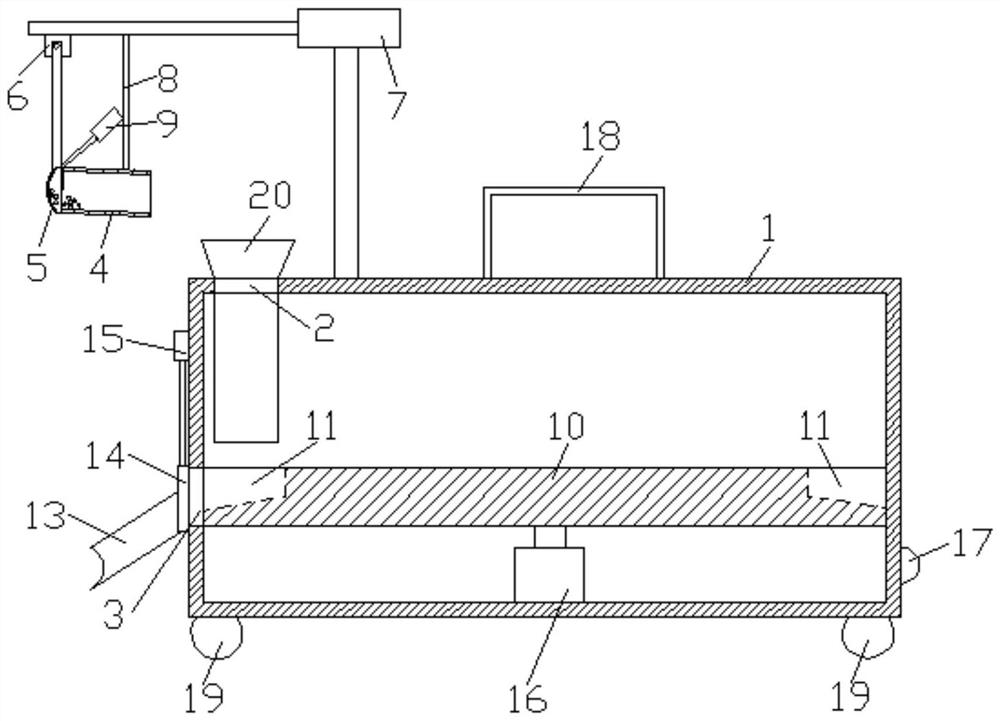 Rapid sampling device for food detection